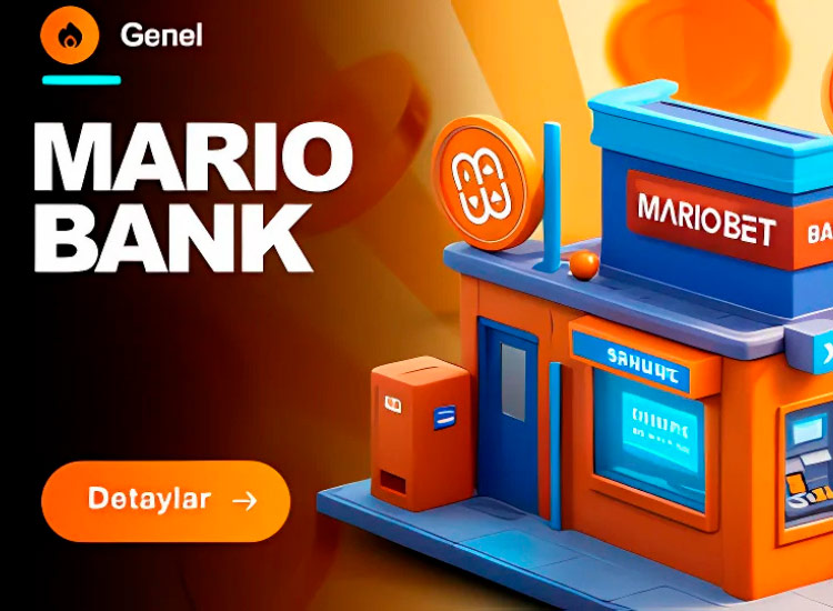 Mariobet Mario Bank web sitesinin bonusu